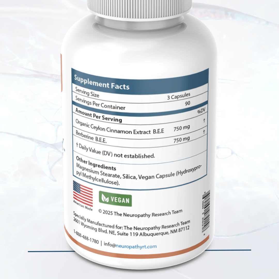 NRT Blood Sugar Balance Supplement - Neuropathyrt