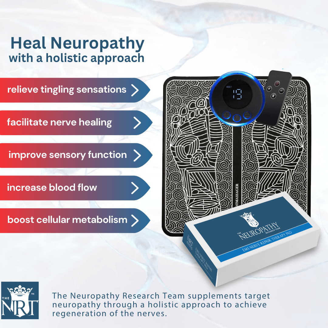 EMS Nerve Repair Therapy Pad - Neuropathyrt