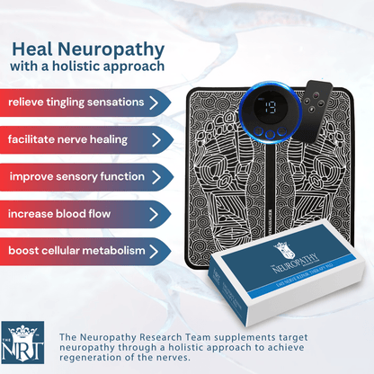 EMS Nerve Repair Therapy Pad - Neuropathyrt