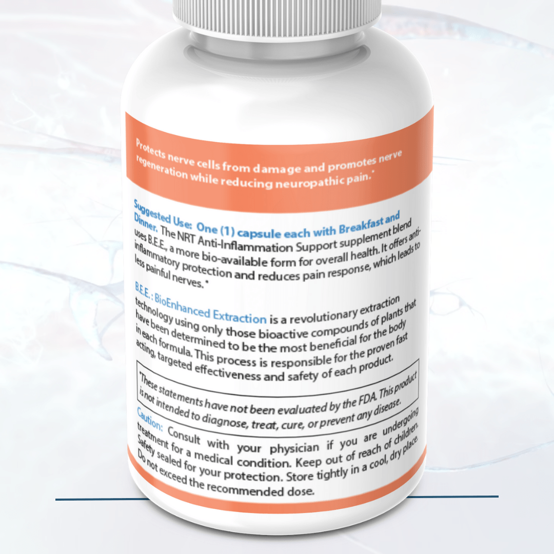 NRT Anti - Inflammation Support Supplement - Neuropathyrt