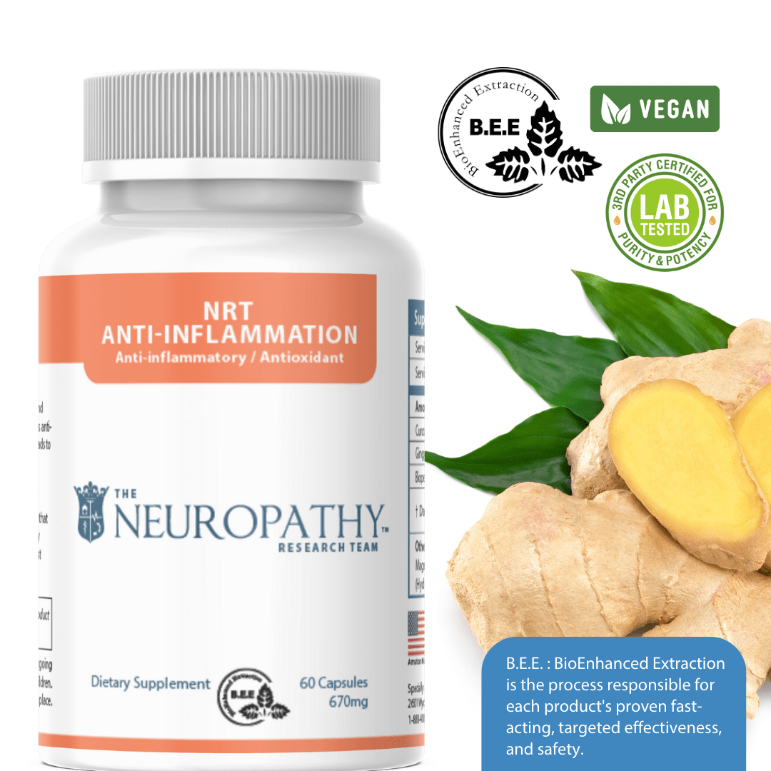 NRT Anti - Inflammation Support Supplement - Neuropathyrt